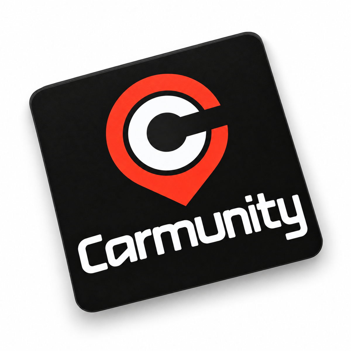 Carmunity Square logo sticker